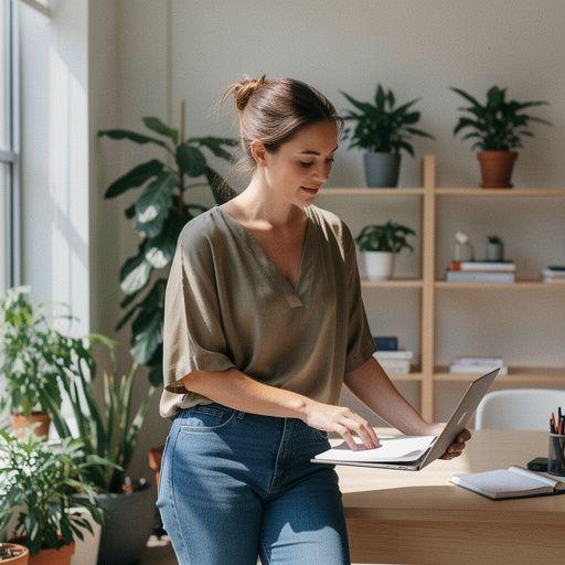 Žaliosios arbatos lapeliai ant baltos lėkštelės, simbolizuojantys natūralią energiją ir sveiką pasirinkimą.